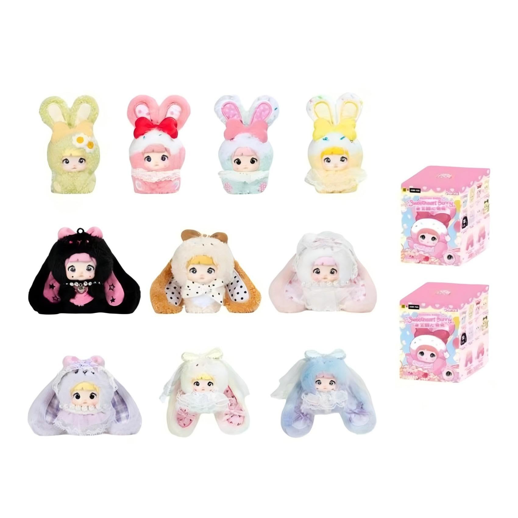 Amazon.co.jp: Nommi 米宝スイートラビット ぬいぐるみペンダント